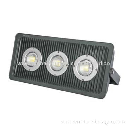 200W LED Floodlight Manufacturer with 100lm/W Luminous Efficiency, 90° Lens Angle